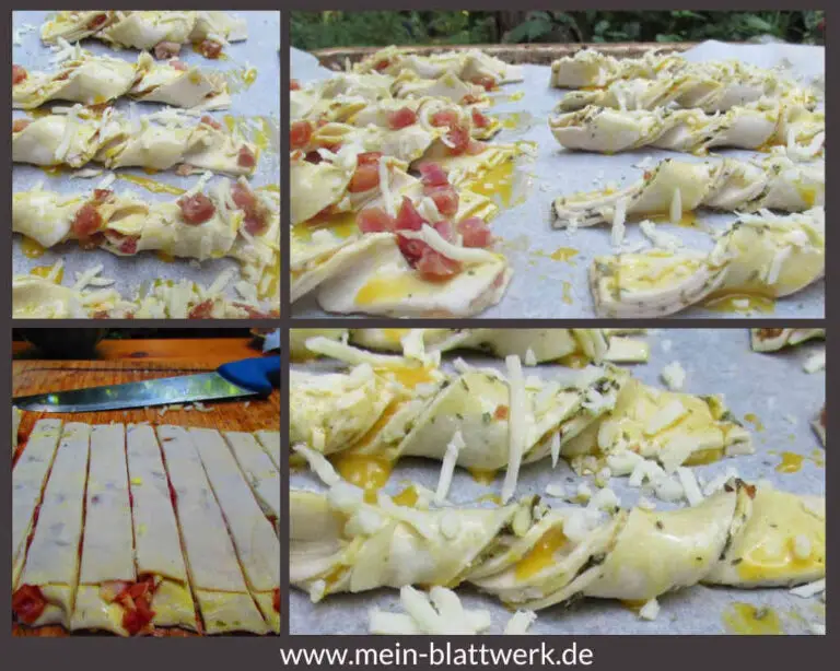 Blätterteig-Käsestangen-Rezept – schneller Partysnack - mein-blattwerk